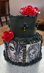 Steampunk Decorated Cake